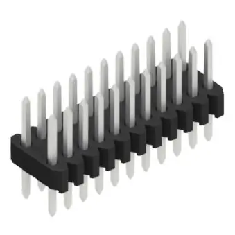Online Kaufen Stiftleiste, 22-polig, RM 1.27 mm, gerade, schwarz, SLVW203622Z