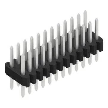 Preis Gesenkt Stiftleiste, 24-polig, RM 1.27 mm, gerade, schwarz, SLVW203624Z