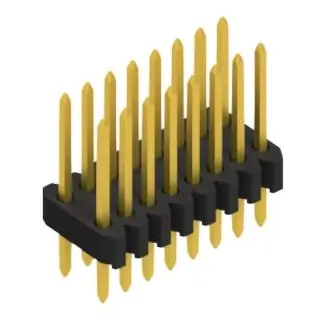 Stiftleiste, 16-polig, RM 1.27 mm, gerade, schwarz, 10061292 Begrenztes Angebot