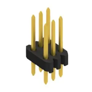 Stiftleiste, 6-polig, RM 1.27 mm, gerade, schwarz, 10061281 Jetzt Kaufen