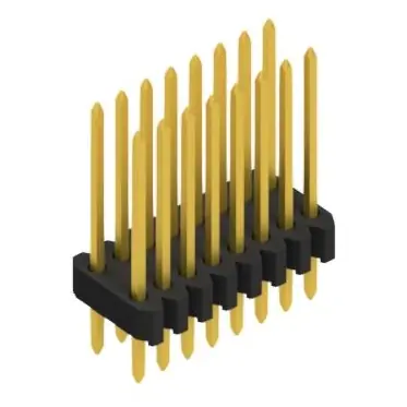 Stiftleiste, 16-polig, RM 1.27 mm, gerade, schwarz, 10061364 Kostenloser Rückversand