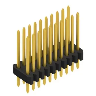 Sale Stiftleiste, 20-polig, RM 1.27 mm, gerade, schwarz, 10061368