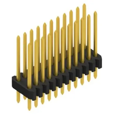 Stiftleiste, 22-polig, RM 1.27 mm, gerade, schwarz, 10061370 Angebot