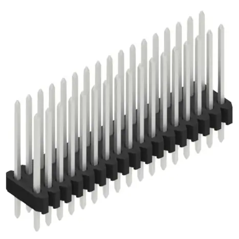 Stiftleiste, 34-polig, RM 1.27 mm, gerade, schwarz, 10061383 Angebot