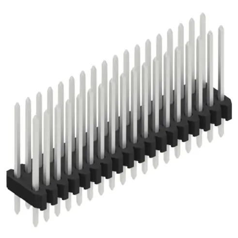 Top-Preis Stiftleiste, 36-polig, RM 1.27 mm, gerade, schwarz, 10061385