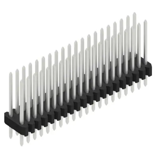 Stiftleiste, 40-polig, RM 1.27 mm, gerade, schwarz, 10061389 Meistverkauft