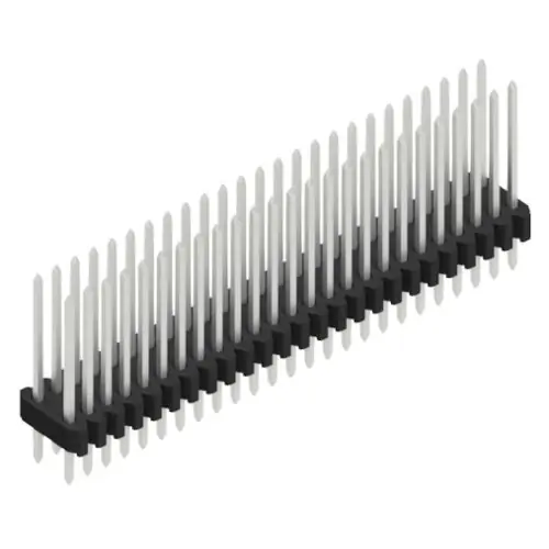 Stiftleiste, 50-polig, RM 1.27 mm, gerade, schwarz, 10061399 Top-Angebot