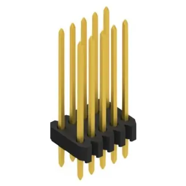 Sale Stiftleiste, 10-polig, RM 1.27 mm, gerade, schwarz, 10061429