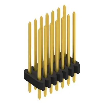 Stiftleiste, 14-polig, RM 1.27 mm, gerade, schwarz, 10061433 Preis Gesenkt