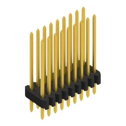 Stiftleiste, 18-polig, RM 1.27 mm, gerade, schwarz, 10061437 Wochenendangebot