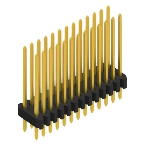 Neu Im Sortiment Stiftleiste, 26-polig, RM 1.27 mm, gerade, schwarz, 10061445