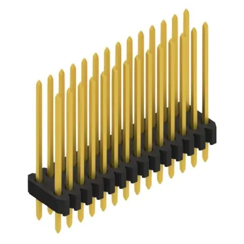 Stiftleiste, 28-polig, RM 1.27 mm, gerade, schwarz, 10061447 Must-Have