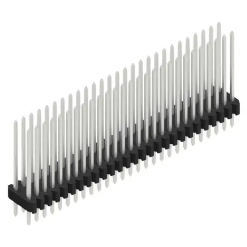 Preis Gesenkt Stiftleiste, 54-polig, RM 1.27 mm, gerade, schwarz, 10061474