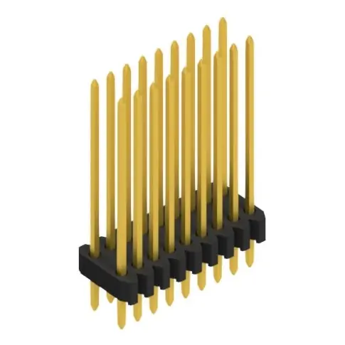 Stiftleiste, 18-polig, RM 1.27 mm, gerade, schwarz, 10061507 Ausverkauf