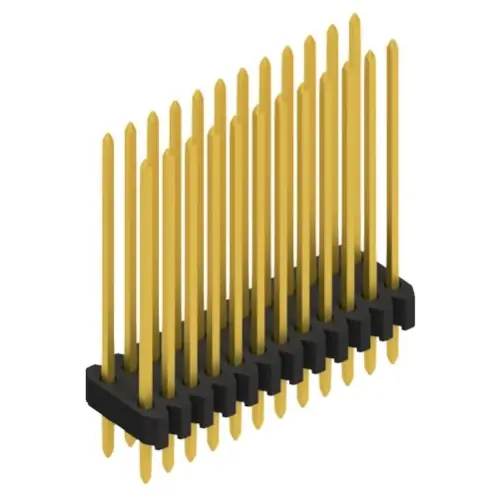 Nur Heute Stiftleiste, 24-polig, RM 1.27 mm, gerade, schwarz, 10061513