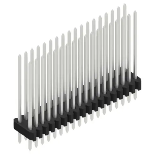Stiftleiste, 36-polig, RM 1.27 mm, gerade, schwarz, 10061526 Geprüft