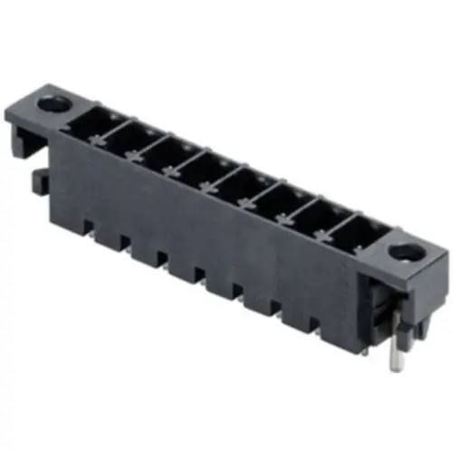 Neuheit Stiftleiste, 16-polig, RM 3.81 mm, gerade, schwarz, 1864210000