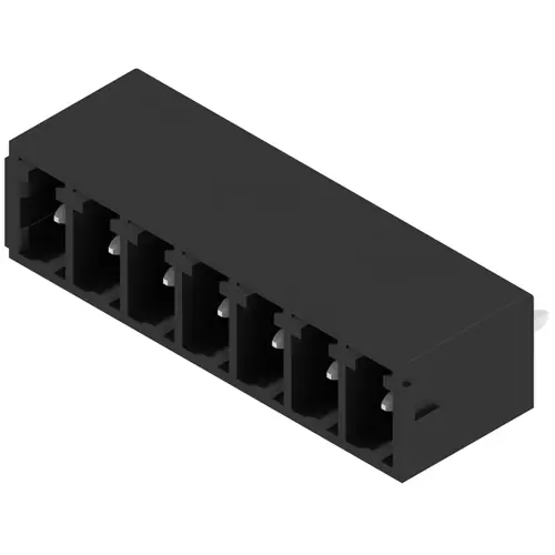 Schnäppchen Stiftleiste, 7-polig, RM 3.81 mm, gerade, schwarz, 1871490000