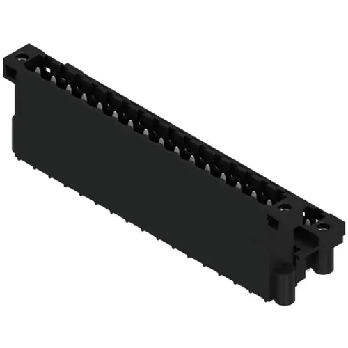 Stiftleiste, 4-polig, RM 5 mm, gerade, schwarz, 1881490000 Direkt Vom Hersteller