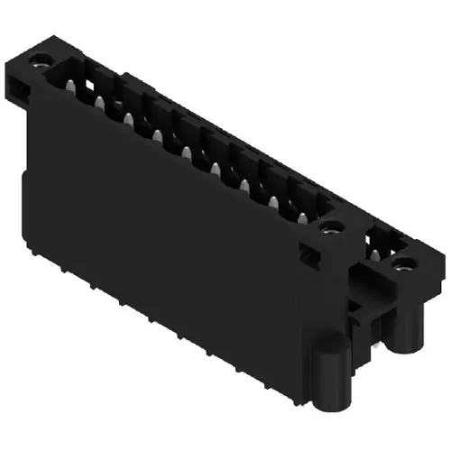 Meistverkauft Stiftleiste, 18-polig, RM 5 mm, gerade, schwarz, 1883000000