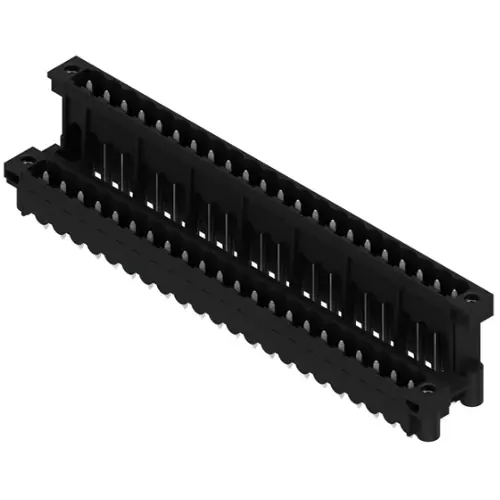 Stiftleiste, 4-polig, RM 5.08 mm, gerade, schwarz, 1889310000 Markenprodukt