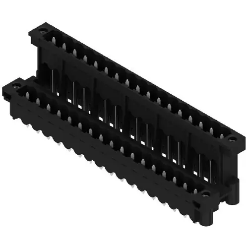 Stiftleiste, 34-polig, RM 5.08 mm, gerade, schwarz, 1889360000 Preis Gesenkt