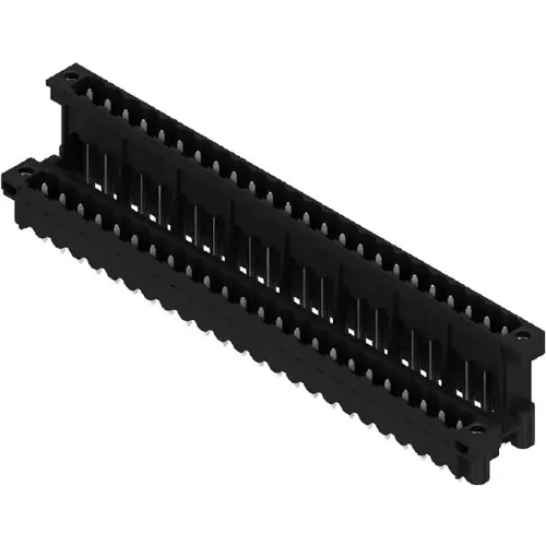 Stiftleiste, 4-polig, RM 5.08 mm, gerade, schwarz, 1889430000 Direkt Vom Hersteller