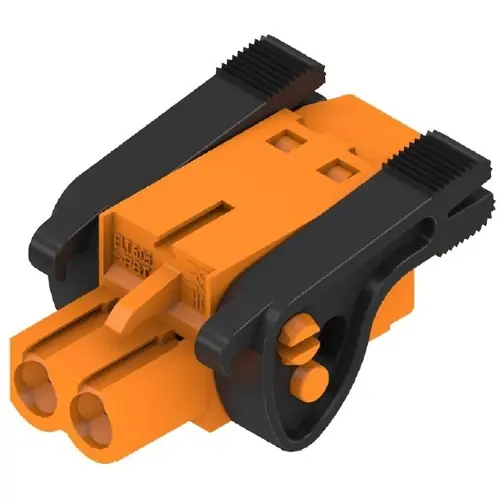 Stiftleiste, 2-polig, RM 5.08 mm, gerade, orange, 1890220000 Nur Für Kurze Zeit