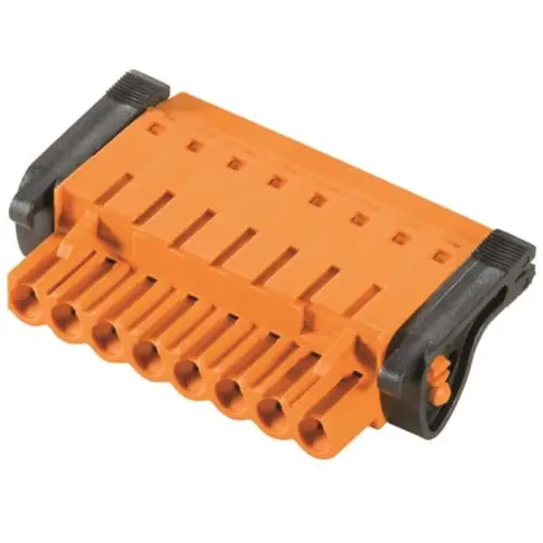 Stiftleiste, 3-polig, RM 5.08 mm, gerade, orange, 1890230000 Preisknaller