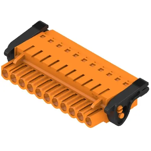 Stiftleiste, 11-polig, RM 5.08 mm, gerade, orange, 1890310000 Neue Ware