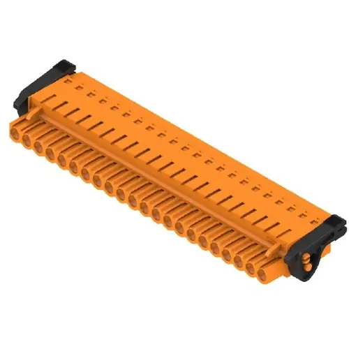 Highlight Stiftleiste, 22-polig, RM 5.08 mm, gerade, orange, 1890420000