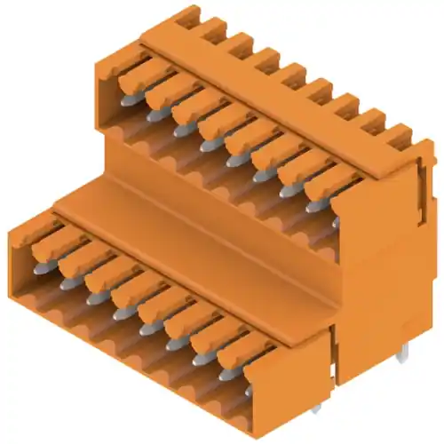 Stiftleiste, 18-polig, RM 3.5 mm, abgewinkelt, orange, 1890620000 Sofort Bestellen