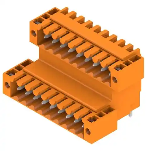 Stiftleiste, 18-polig, RM 3.5 mm, abgewinkelt, orange, 1890820000 Solange Der Vorrat Reicht