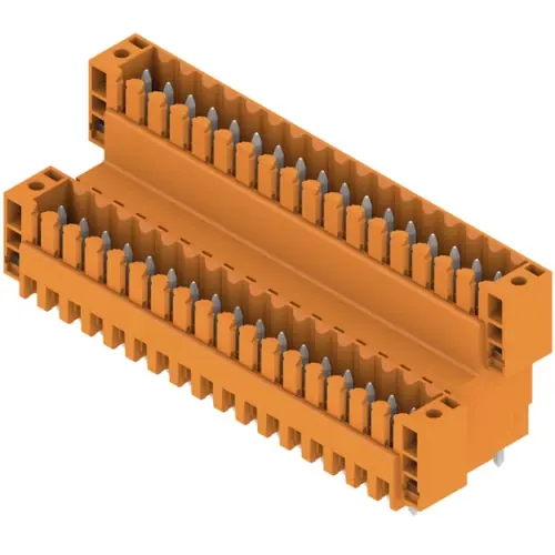 Stiftleiste, 34-polig, RM 3.5 mm, gerade, orange, 1891130000 Geprüft