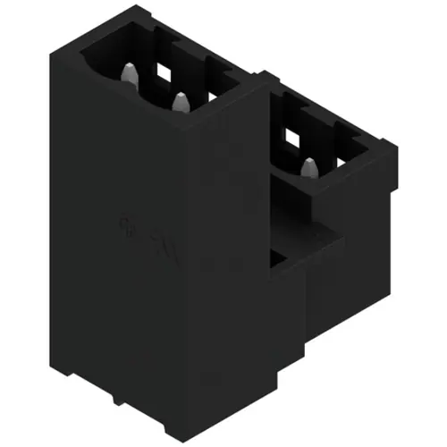 Neu Stiftleiste, 4-polig, RM 5 mm, gerade, schwarz, 1894980000