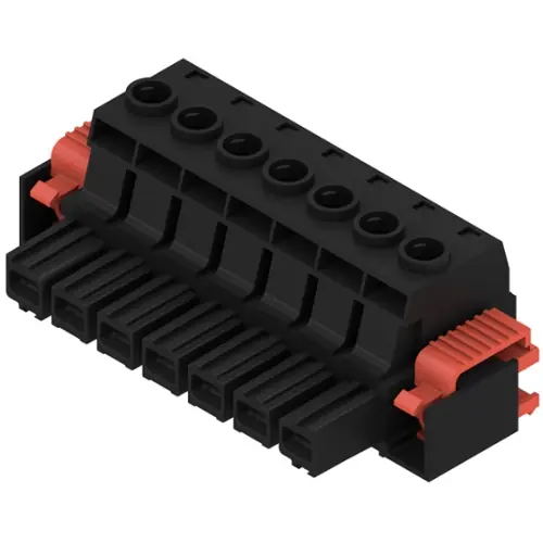 Sale Buchsenleiste, 7-polig, RM 10.16 mm, gerade, schwarz, 1924670000