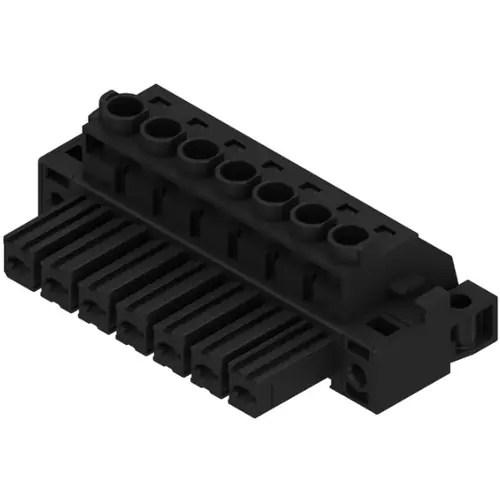 Neue Ware Buchsenleiste, 7-polig, RM 7.62 mm, gerade, schwarz, 1929790000