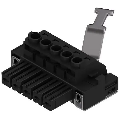 Beliebt Buchsenleiste, 5-polig, RM 7.62 mm, gerade, schwarz, 1929910000