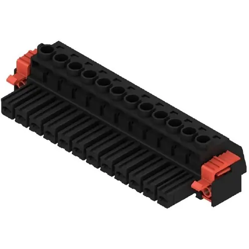 Bestpreis Buchsenleiste, 12-polig, RM 7.62 mm, gerade, schwarz, 1930150000