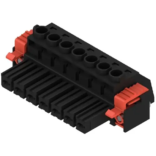 Top-Angebot Buchsenleiste, 7-polig, RM 7.62 mm, gerade, schwarz, 1930210000