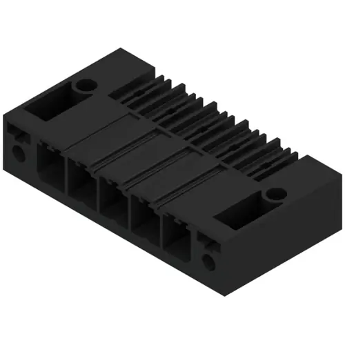 Stiftleiste, 5-polig, RM 7.62 mm, abgewinkelt, schwarz, 1930520000 Aktuell