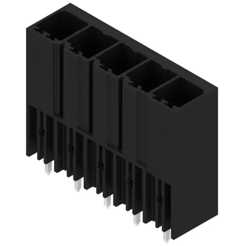 Sonderaktion Stiftleiste, 5-polig, RM 7.62 mm, gerade, schwarz, 1930630000