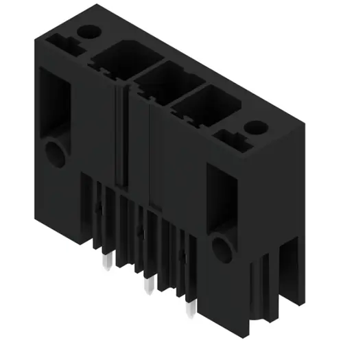 Stiftleiste, 3-polig, RM 7.62 mm, gerade, schwarz, 1930830000 Wochenendangebot