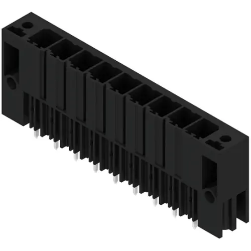 Solange Der Vorrat Reicht Stiftleiste, 9-polig, RM 7.62 mm, gerade, schwarz, 1930890000