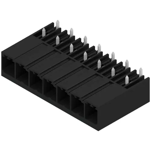 Echt Stiftleiste, 7-polig, RM 7.62 mm, abgewinkelt, schwarz, 1931310000