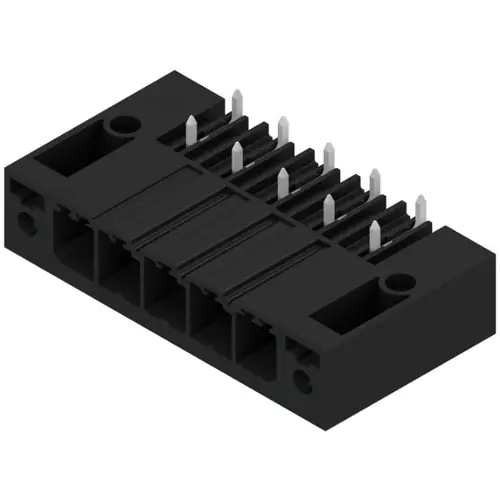 Direktkauf Stiftleiste, 5-polig, RM 7.62 mm, abgewinkelt, schwarz, 1931400000
