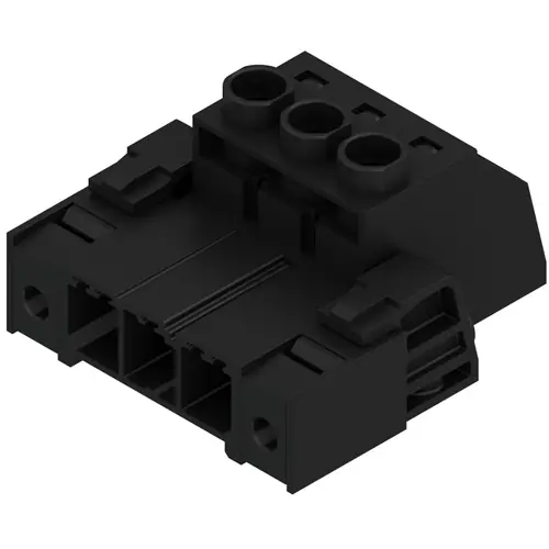 Direktkauf Stiftleiste, 3-polig, RM 7.62 mm, gerade, schwarz, 1931970000