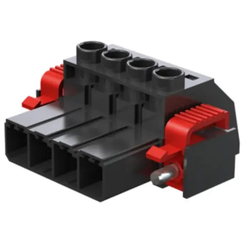 Meistverkauft Stiftleiste, 2-polig, RM 7.62 mm, gerade, schwarz, 1932180000