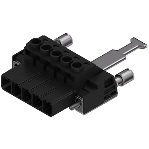 Stiftleiste, 5-polig, RM 7.62 mm, gerade, schwarz, 1932520000 Must-Have