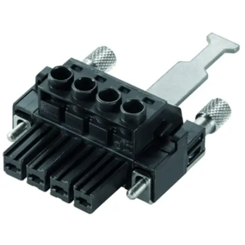 Top-Angebot Buchsenleiste, 4-polig, RM 7.62 mm, gerade, schwarz, 1933350000